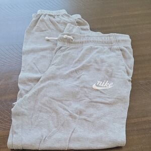 Nike Gray Sweatpants Soft Elastic Waistband